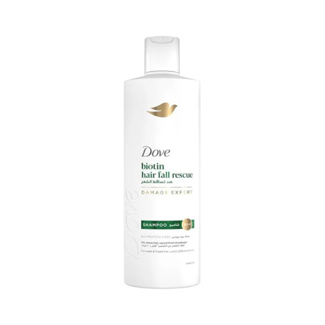 Dove Biotin Hair Fall Rescue Damage Expert Shampoo 400ml Dove Biotin Hair Fall Rescue Damage Expert Shampoo 400ml - Image 1