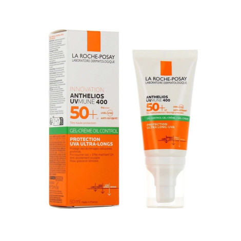 La Roche-Posay Innovation Anthelios UVMUNE 400 Gel Creme Oil Control SPF 50+ 50ml La Roche-Posay Innovation Anthelios UVMUNE 400 Gel Creme Oil Control SPF 50+ 50ml - Image 1