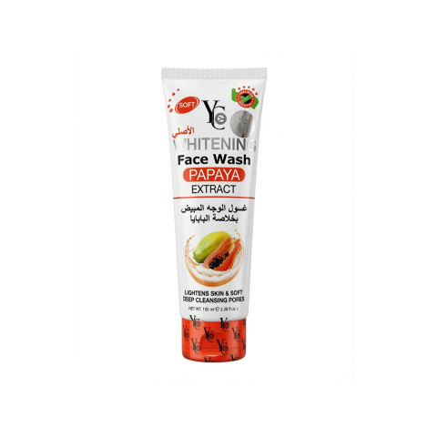 YC Whitening Papaya Extract Face Wash 100ml YC Whitening Papaya Extract Face Wash 100ml - Image 1