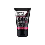 Biore Men's  Deep Action For Black Heads Double Scrub Facial Foam 100g