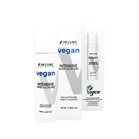 3W Clinic Vegan Intensive Water Glow Mist 100ml 3W Clinic Vegan Intensive Water Glow Mist 100ml - Image 1