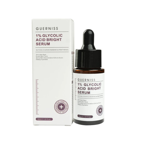Guerniss 1% Glycolic Acid Bright Serum 30ml Guerniss 1% Glycolic Acid Bright Serum 30ml - Image 1
