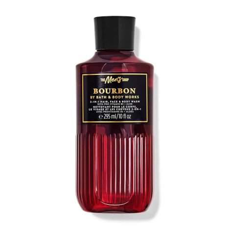 Bath & Body Works The Mens Shop Bourbon 3 In 1 Body Wash 295ml Bath & Body Works The Mens Shop Bourbon 3 In 1 Body Wash 295ml - Image 1
