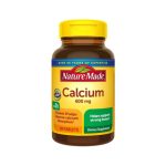 Nature Made Calcium 600mg with Vitamin D3 for 120 Tablets(USA)