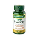 Nature’s Bounty B-Complex with Folic Acid plus Vitamin C 150 Tablets (USA)