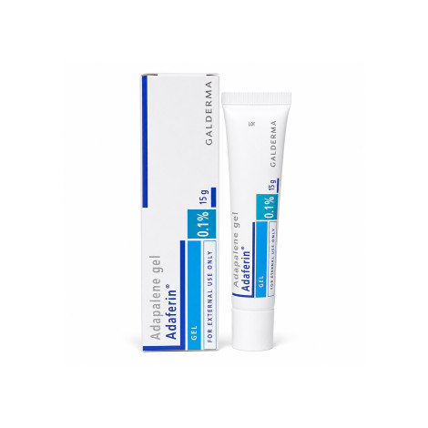 Galderma Adaferin Adapalene Gel 0.1% 15g Galderma Adaferin Adapalene Gel 0.1% 15g - Image 1