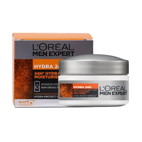 Loreal Men Expert Hydra 24H Moisturiser 50ml Loreal Men Expert Hydra 24H Moisturiser 50ml - Image 1