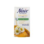 Nair Hair Remover Wax Strips For Face 12 Wax Strips