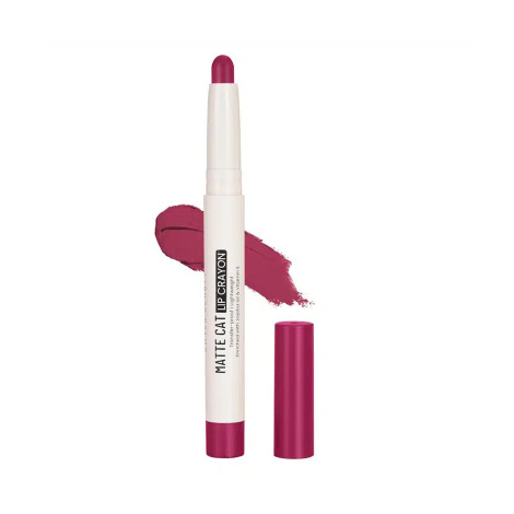 Swiss Beauty Matte Cat Lip Crayon – 11 Wild Rose Swiss Beauty Matte Cat Lip Crayon – 11 Wild Rose - Image 1
