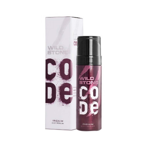 Wild Stone Code Iridium Body Perfume 120ml Wild Stone Code Iridium Body Perfume 120ml - Image 1