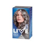 Schwarzkopf Live Urban Metallics Hair Colour - U72 Dusty Silver