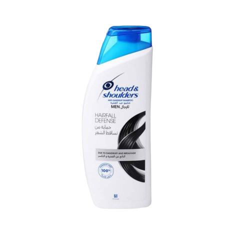 Head & Shoulders Men Hair Fall Defense Anti Dandruff Shampoo 400ml Head & Shoulders Men Hair Fall Defense Anti Dandruff Shampoo 400ml - Image 1