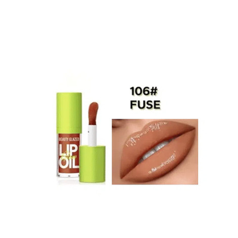 Beauty Glazed Glow Lip Oil 4g – Fuse 106 Beauty Glazed Glow Lip Oil 4g – Fuse 106 - Image 1