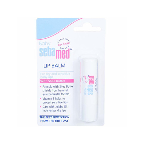 Seba Med Baby Lip Balm With Shea Butter 4.8g Seba Med Baby Lip Balm With Shea Butter 4.8g - Image 1
