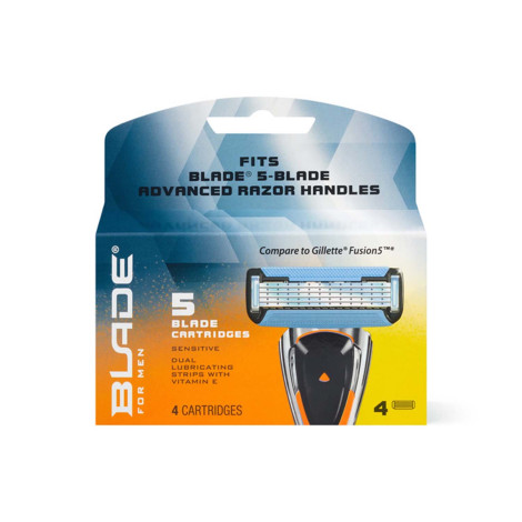 Blade Men Razor 5 Blade - 4 Cartridges Blade Men Razor 5 Blade - 4 Cartridges - Image 1