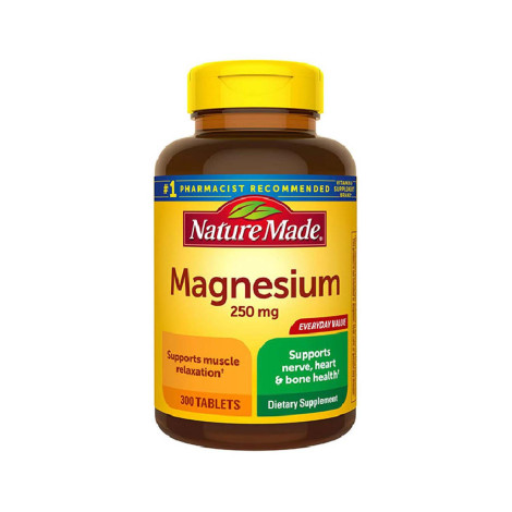 Nature Made Magnesium 250 mg 300 Tablets (USA) Nature Made Magnesium 250 mg 300 Tablets (USA) - Image 1