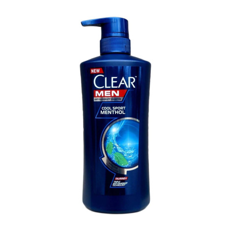 Clear Men Cool Sport Menthol Anti-Dandruff Shampoo 650ml Clear Men Cool Sport Menthol Anti-Dandruff Shampoo 650ml - Image 1