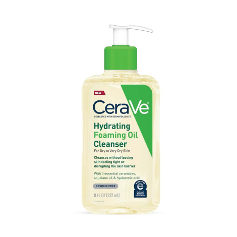 CeraVe Hydrating Foaming Oil Cleanser 237ml CeraVe Hydrating Foaming Oil Cleanser 237ml - Image 1