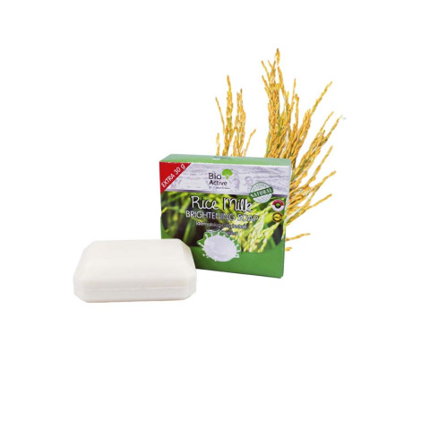Bio Active Rice Milk Brightening Soap 70gm Bio Active Rice Milk Brightening Soap 70gm - Image 1