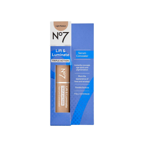 No7 Lift & Luminate Triple Action Serum Concealer - Light Medium No7 Lift & Luminate Triple Action Serum Concealer - Light Medium - Image 1