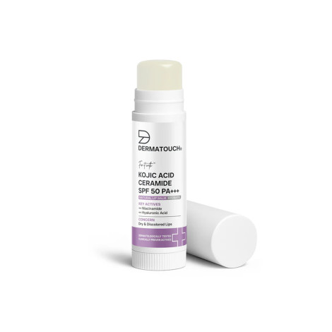 Dermatouch kojic Acid Ceramide Lip Balm spf 50 pa+++ 5g Dermatouch kojic Acid Ceramide Lip Balm spf 50 pa+++ 5g - Image 1