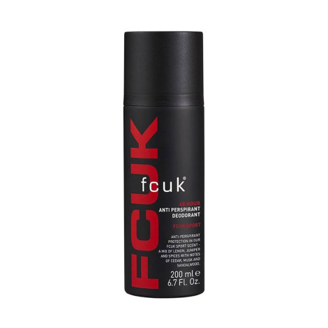 Fcuk Sport 48 Hour Anti Perspirant Deodorant Body Spray 200ml Fcuk Sport 48 Hour Anti Perspirant Deodorant Body Spray 200ml - Image 1