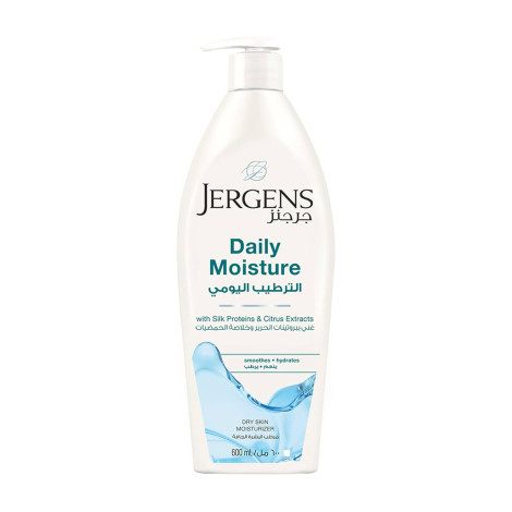 Jergens Daily Moisture Dry Skin Moisturizer 600ml Jergens Daily Moisture Dry Skin Moisturizer 600ml - Image 1