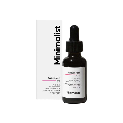 Minimalist Salicylic Acid 02% Face Serum 30ml Minimalist Salicylic Acid 02% Face Serum 30ml - Image 1