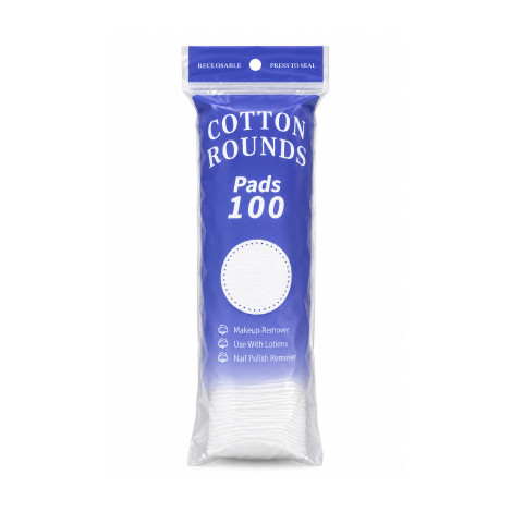 Louduly Cotton Rounds Pads 100pcs Louduly Cotton Rounds Pads 100pcs - Image 1