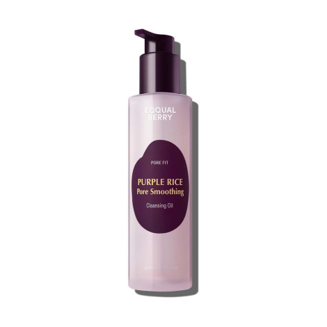 Eqqualberry Purple Rice Pore Smoothing Cleansing Oil 200ml Eqqualberry Purple Rice Pore Smoothing Cleansing Oil 200ml - Image 1