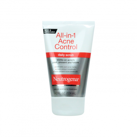 Neutrogena All-in-1 Acne Control Daily Scrub 124ml Neutrogena All-in-1 Acne Control Daily Scrub 124ml - Image 1