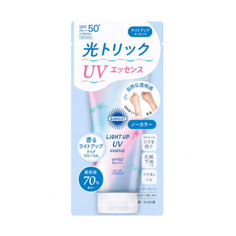 Kose Cosmeport Suncut Light Up UV Essence SPF50+PA++++ 80g Kose Cosmeport Suncut Light Up UV Essence SPF50+PA++++ 80g - Image 1