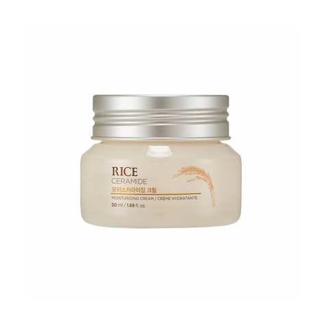 The Face Shop Rice Ceramide Moisturizing Cream 50ml The Face Shop Rice Ceramide Moisturizing Cream 50ml - Image 1