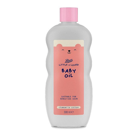 Boots Little + Loved Baby Oil 300ml Boots Little + Loved Baby Oil 300ml - Image 1