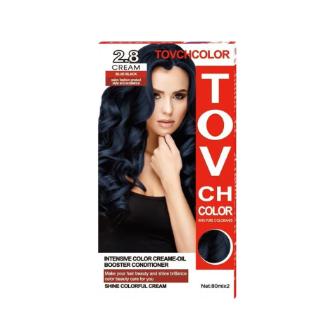 Tovch Hair color - 2.8 Blue Black Tovch Hair color - 2.8 Blue Black - Image 1