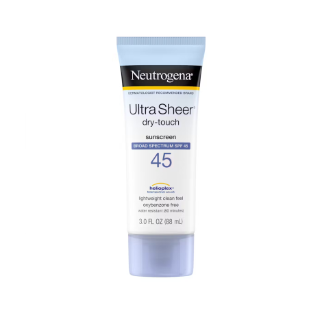 Neutrogena Ultra Sheer Dry Touch Sunscreen SPF45 88ml Neutrogena Ultra Sheer Dry Touch Sunscreen SPF45 88ml - Image 1