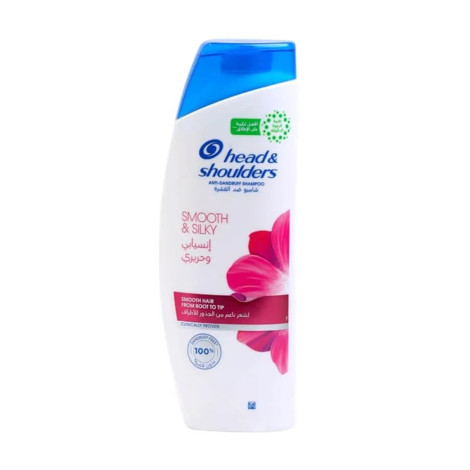 Head & Shoulders Smooth & Silky Anti Dandruff Shampoo 350ml Head & Shoulders Smooth & Silky Anti Dandruff Shampoo 350ml - Image 1
