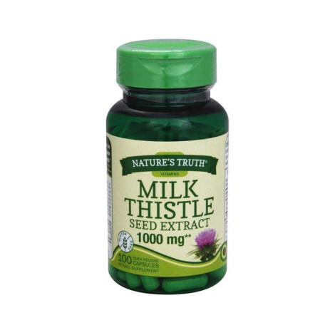 Nature’s Truth Milk Thistle Seed Extract 1000mg 100 Capsules Nature’s Truth Milk Thistle Seed Extract 1000mg 100 Capsules - Image 1
