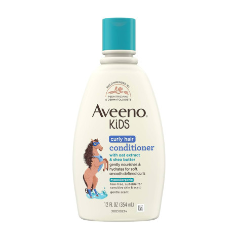 Aveeno Kids Curly Hair With Oat Extract & Shea Butter Conditioner 354ml Aveeno Kids Curly Hair With Oat Extract & Shea Butter Conditioner 354ml - Image 1