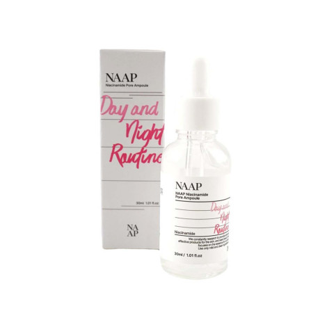 Naap Day & Night Routine Niacinamide Pore Ampoule 30ml Naap Day & Night Routine Niacinamide Pore Ampoule 30ml - Image 1