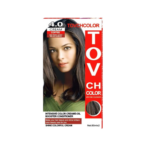 Tovch Hair color - 4.0 Coffee Tovch Hair color - 4.0 Coffee - Image 1