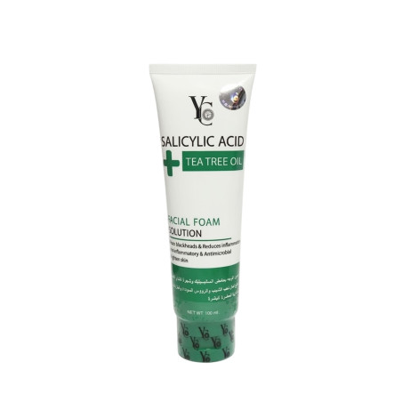 YC Salicylic Acid Tea Tree Oil Facial Foam Solution 100ml YC Salicylic Acid Tea Tree Oil Facial Foam Solution 100ml - Image 1