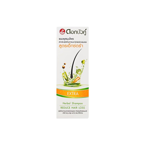 Dok Bua Ku Twin Lotus Extra Herbal Shampoo 200ml Dok Bua Ku Twin Lotus Extra Herbal Shampoo 200ml - Image 1