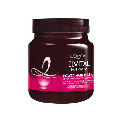 L'Oreal Elvive Full Resist With Aminexil Power Mask 680ml L'Oreal Elvive Full Resist With Aminexil Power Mask 680ml - Image 1