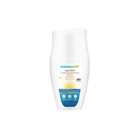 Mamaearth Aqua Glow Hydrating Sunscreen Gel SPF 50 PA+++ 50g Mamaearth Aqua Glow Hydrating Sunscreen Gel SPF 50 PA+++ 50g - Image 1