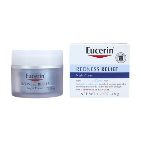 Eucerin Redness Relief Night Cream 48g Eucerin Redness Relief Night Cream 48g - Image 1