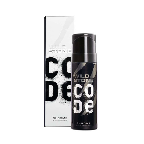 Wild Stone Code Chrome Fine Fragrance Body Spray 120ml Wild Stone Code Chrome Fine Fragrance Body Spray 120ml - Image 1