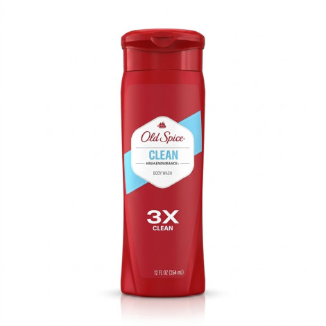 Old Spice High Endurance 3X Clean Body Wash 354ml Old Spice High Endurance 3X Clean Body Wash 354ml - Image 1