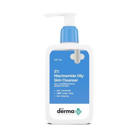 The Derma Co 2% Niacinamide Oily Skin Cleanser 125ml The Derma Co 2% Niacinamide Oily Skin Cleanser 125ml - Image 1