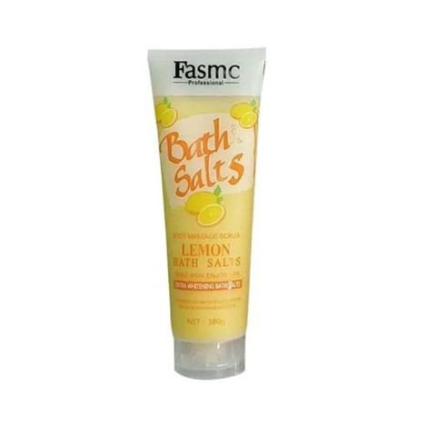 Fasmc Lemon Bath Salts Body Massage Scrub 380g Fasmc Lemon Bath Salts Body Massage Scrub 380g - Image 1